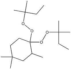 2,4,4-Trimethyl-1,1-bis(tert-pentylperoxy)cyclohexane,,结构式