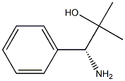 (1R)-1-Phenyl-1-amino-2-methyl-2-propanol Struktur