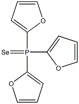 Tri(2-furyl)phosphine selenide Struktur