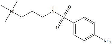  3-(p-Aminophenylsulfonylamino)propyltrimethylaminium