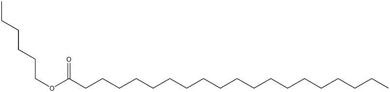 Icosanoic acid hexyl ester 结构式