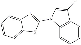 2-(3-Methyl-1H-indol-1-yl)benzothiazole
