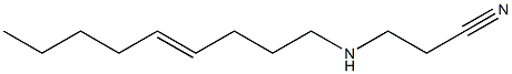 3-(4-Nonenylamino)propionitrile