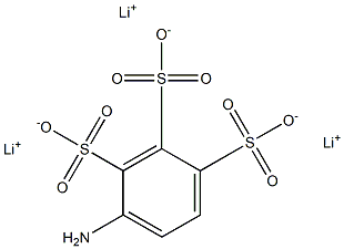 4-Amino-1,2,3-benzenetrisulfonic acid trilithium salt