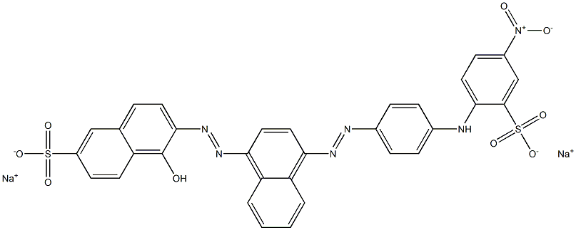 7-[[4-[[4-[(4-Nitro-2-sulfophenyl)amino]phenyl]azo]-1-naphtyl]azo]-8-hydroxy-3-naphthalenesulfonic acid disodium salt