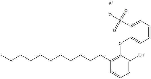 2'-Hydroxy-6'-undecyl[oxybisbenzene]-2-sulfonic acid potassium salt|