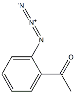 1-Azido-2-acetylbenzene,,结构式