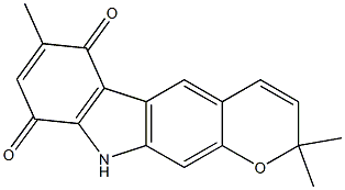 5,8-Dihydro-2,8,8-trimethyl-7-oxa-7H-benzo[b]carbazole-1,4-dione|