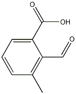 2-ホルミル-3-メチル安息香酸 化学構造式