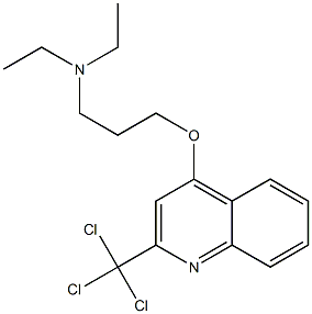 2-Trichloromethyl-4-(3-diethylaminopropoxy)quinoline|
