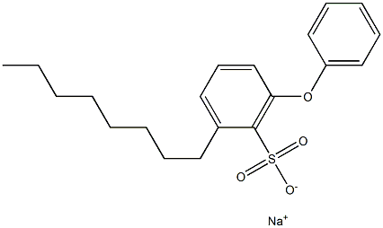 2-Octyl-6-phenoxybenzenesulfonic acid sodium salt|