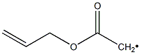 Allyloxycarbonylmethyl radical Structure