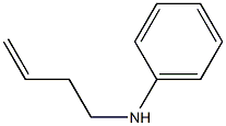 N-(3-Butenyl)aniline Structure