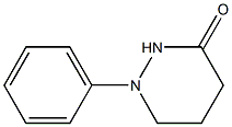 1-Phenylhexahydropyridazine-3-one Struktur