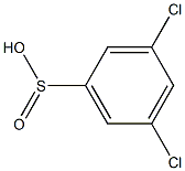 3,5-Dichlorobenzenesulfinic acid 结构式