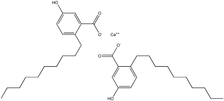 Bis(2-decyl-5-hydroxybenzoic acid)calcium salt