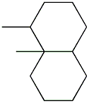 Decahydro-1,8a-dimethylnaphthalene Structure