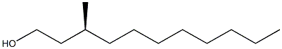[S,(-)]-3-メチル-1-ウンデカノール 化学構造式