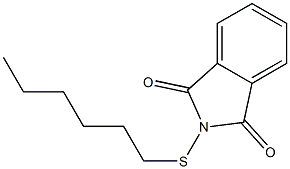 N-(Hexylthio)phthalimide,,结构式