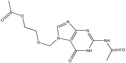 2-(Acetylamino)-7-(2-acetoxyethoxymethyl)-7H-purine-6(1H)-one|