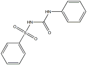 1-(Phenylsulfonyl)-3-phenylurea Struktur