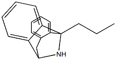 5-Propyl-10,11-dihydro-5H-dibenzo[a,d]cyclohepten-5,10-imine 结构式