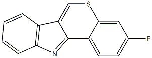 3-Fluoro[1]benzothiopyrano[4,3-b]indole