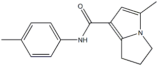  6,7-Dihydro-3-methyl-N-(4-methylphenyl)-5H-pyrrolizine-1-carboxamide