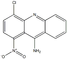 4-Chloro-9-amino-1-nitroacridine Structure