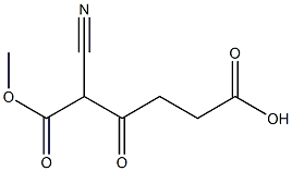 2-Cyano-3-oxohexanedioic acid 1-methyl ester
