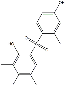 2,4'-Dihydroxy-2',3,3',4,5-pentamethyl[sulfonylbisbenzene]