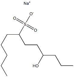 9-Hydroxydodecane-6-sulfonic acid sodium salt