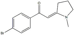 1-Methyl-2-[(4-bromobenzoyl)methylene]pyrrolidine