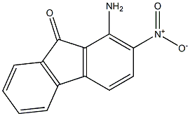 1-Amino-2-nitro-9H-fluoren-9-one Structure