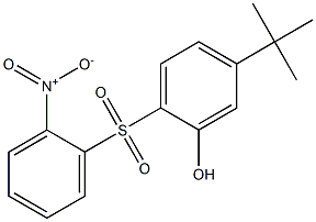5-tert-Butyl-2-[(2-nitrophenyl)sulfonyl]phenol|