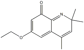 6-Ethoxy-2,2,4-trimethylquinolin-8(2H)-one Structure