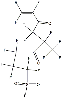 5-Trifluoromethyl-4,7-dioxa-1,1,2,2,3,3,5,6,6,8,9,9-dodecafluoro-8-nonene-1-sulfonyl fluoride