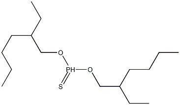 Thiophosphonic acid O,O-bis(2-ethylhexyl) ester 结构式