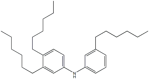  3,3',4'-Trihexyl[iminobisbenzene]