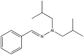 (Benzylideneamino)diisobutylaluminum,,结构式