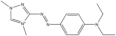  3-[[4-(Diethylamino)phenyl]azo]-1,4-dimethyl-1H-1,2,4-triazol-4-ium
