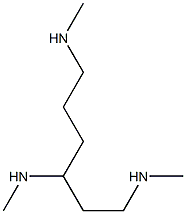 1,3,6-Tri(methylamino)hexane Structure