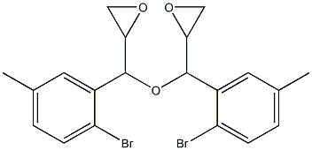 2-Bromo-5-methylphenylglycidyl ether Structure