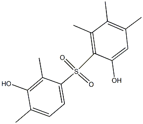 2,3'-Dihydroxy-2',4,4',5,6-pentamethyl[sulfonylbisbenzene]