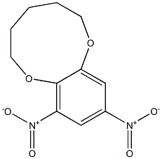 8,10-Dinitro-3,4,5,6-tetrahydro-2H-1,7-benzodioxonin 结构式