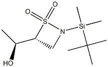 (4R)-2-(tert-Butyldimethylsilyl)-4-[(S)-1-hydroxyethyl]-1,2-thiazetidine 1,1-dioxide