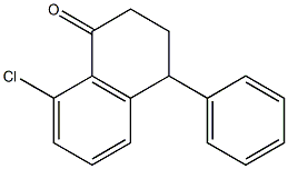 3,4-Dihydro-8-chloro-4-(phenyl)naphthalen-1(2H)-one