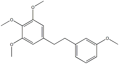 3,3',4,5-Tetramethoxybibenzyl,,结构式