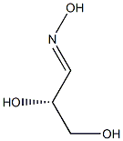 (R)-2,3-Dihydroxypropanal oxime Structure