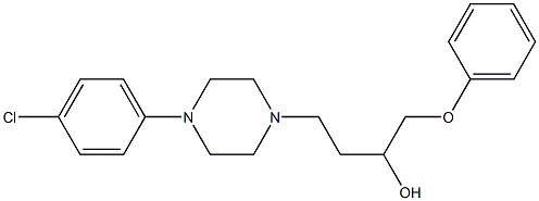 1-(Phenoxy)-4-[4-[4-chlorophenyl]-1-piperazinyl]-2-butanol